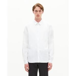 The Kooples Paris Fitted Paper Popeline Shirt • White • Men’s XL • NWT
